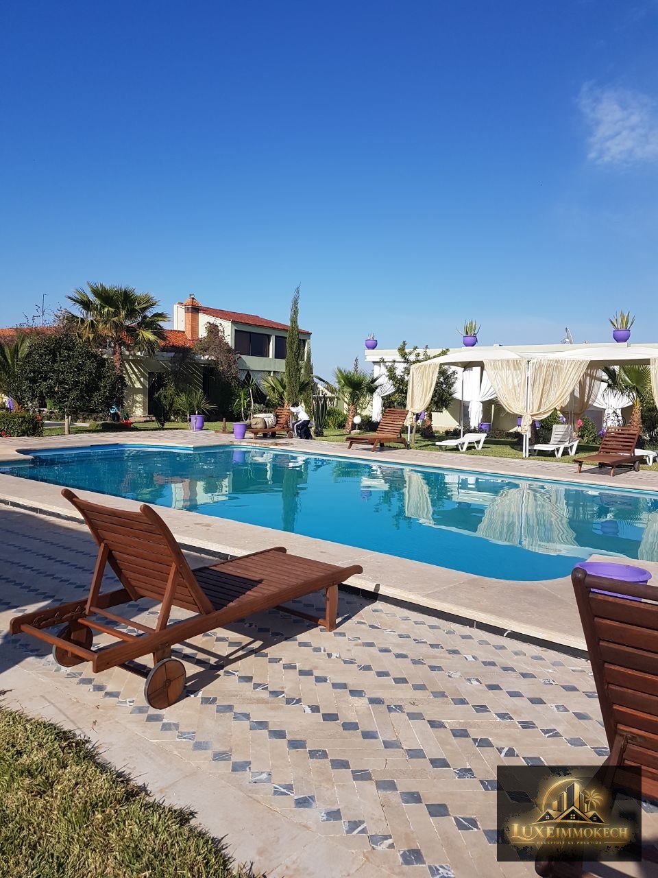 Villa Panorama – Jardin Immense & Vues Exceptionnelles sur la Route de l’Ourika